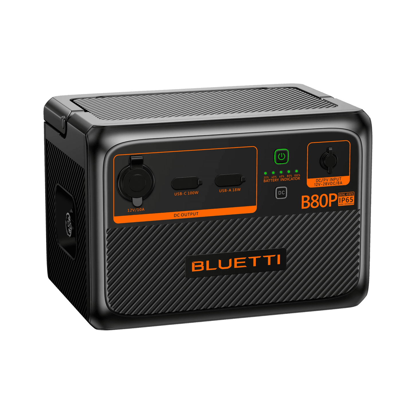 Bluetti B80P Expansion Battery – 806 Wh LiFePO₄ Portable Module