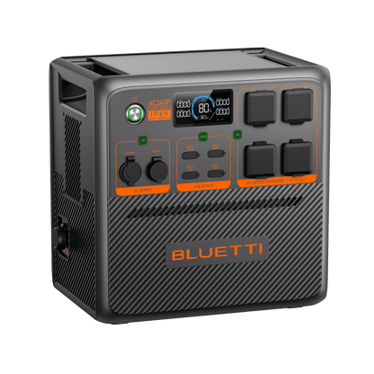 Bluetti AC240P – 2400 W / 2048 Wh Portable Power Station