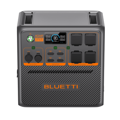 Bluetti AC240P – 2400 W / 2048 Wh Portable Power Station
