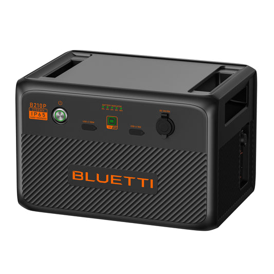Bluetti B210P Expansion Battery – 2,150 Wh LiFePO₄ Power Module