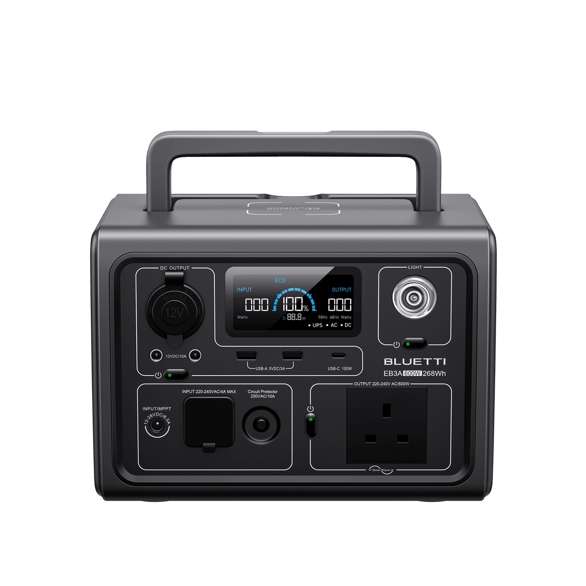 Bluetti EB3A portable power station