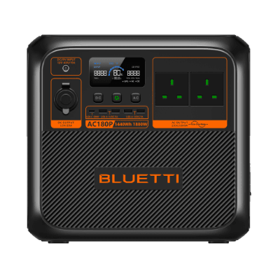 BLUETTI AC180P + Charger 1 Travel Power Kit