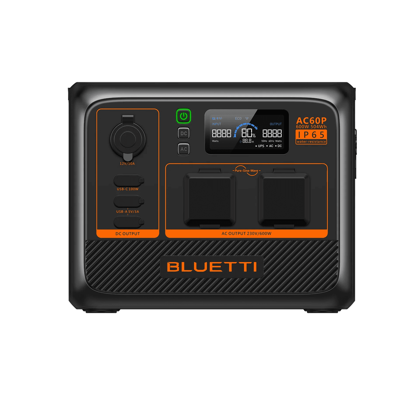 Bluetti AC60P Portable Power Station (504Wh / 600W)
