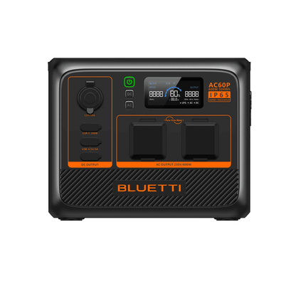 Bluetti AC60P Portable Power Station (504Wh / 600W)