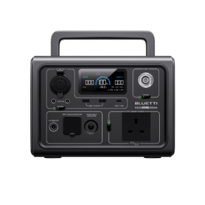 BLUETTI EB3A portable power station front view