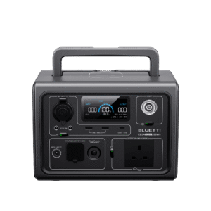 BLUETTI EB3A portable power station front view