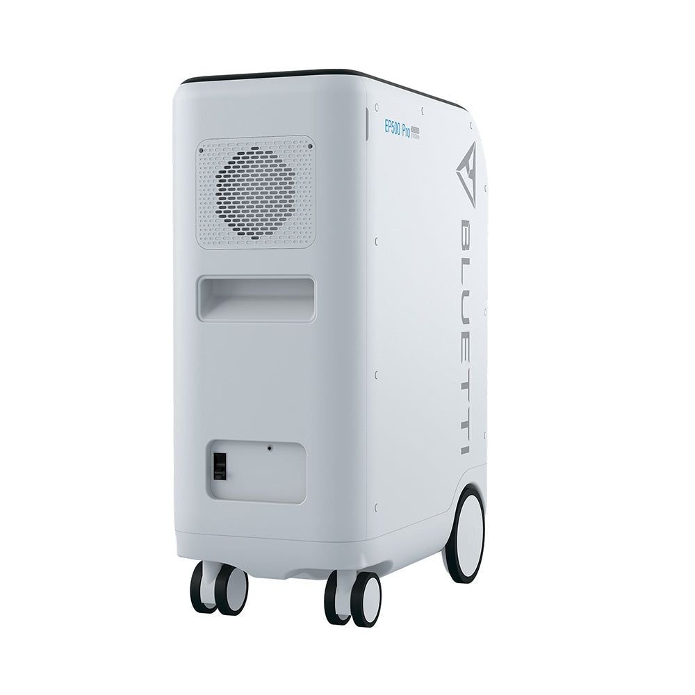 BLUETTI EP500Pro smart home backup power station rear view