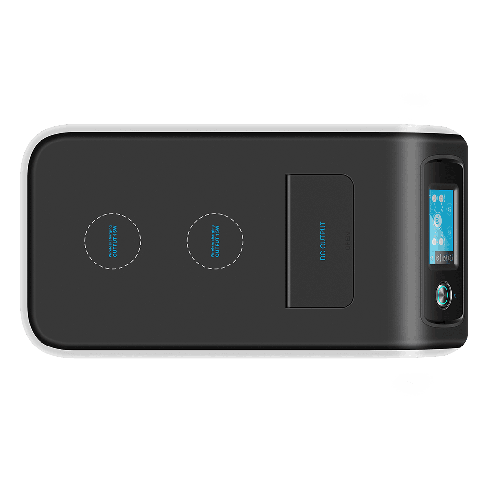 BLUETTI EP500Pro smart home backup power station top view