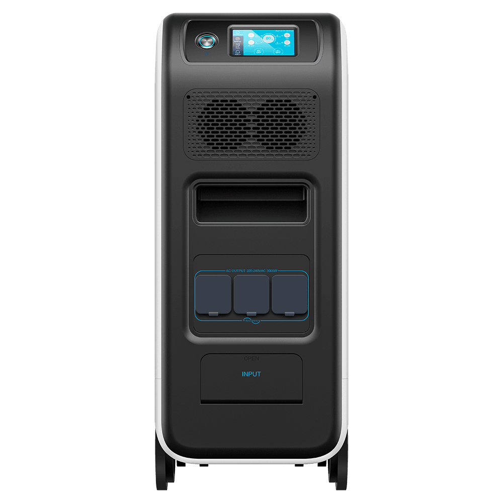 BLUETTI EP500Pro smart home backup power station front view