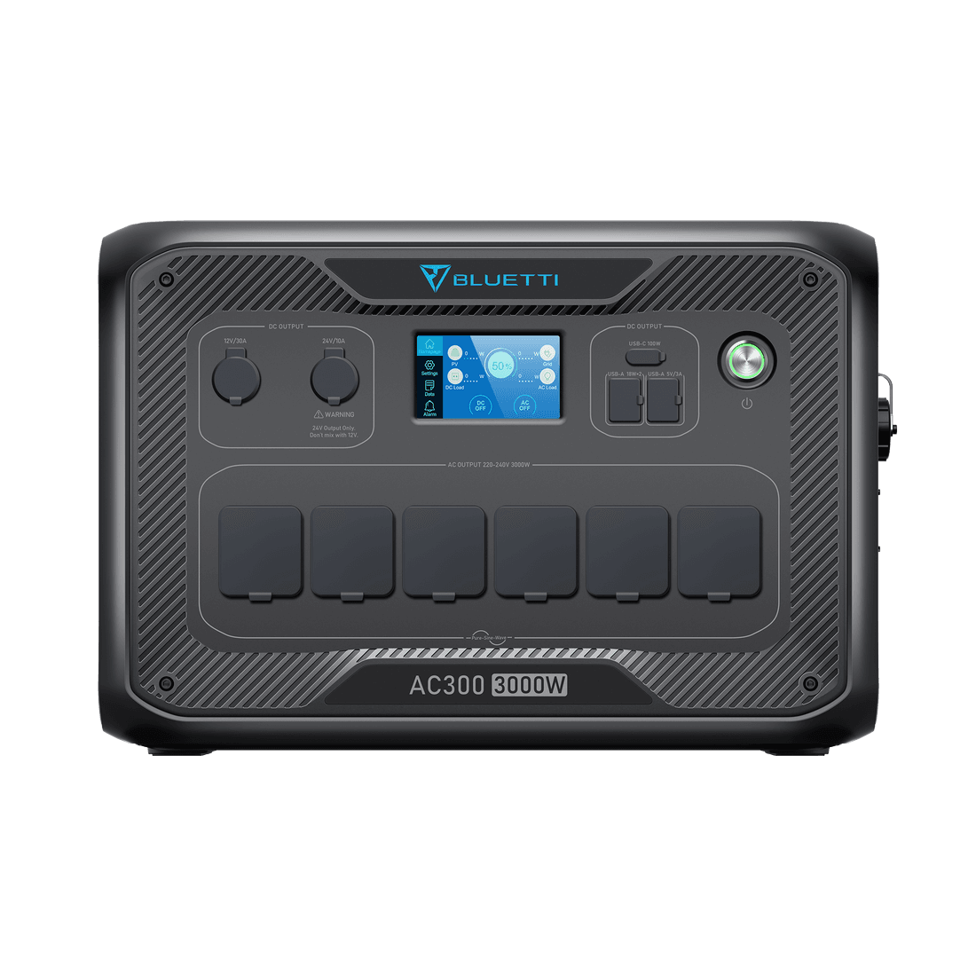 BLUETTI AC300 inverter module front view