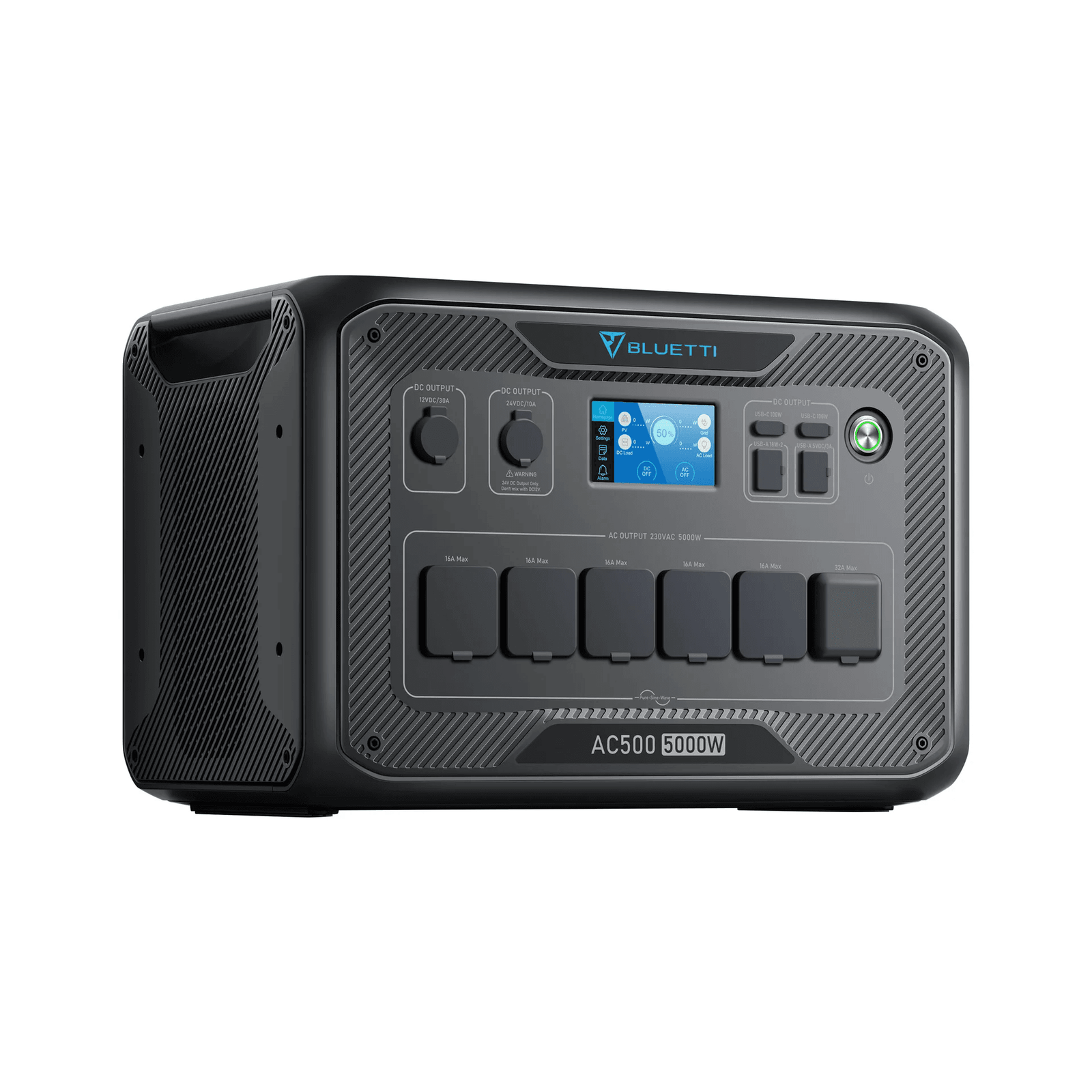 BLUETTI AC500 inverter module angled view