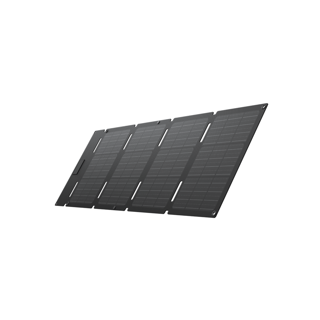 EcoFlow 45W Portable Solar Panel Type-C unfolded view