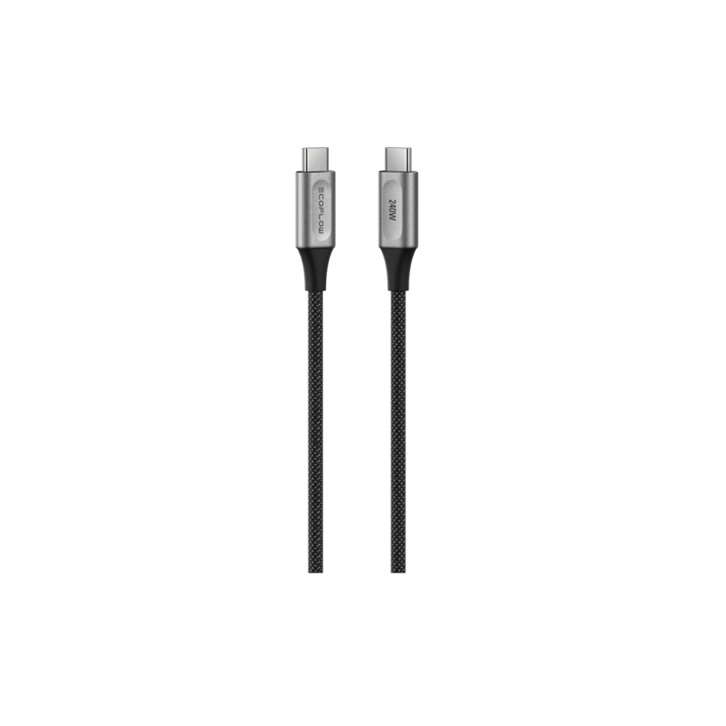 EcoFlow Rapid Pro 240W USB-C Cable Charging Accessory gallery image 2 for UK backup power and off-grid energy