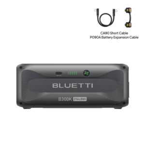 BLUETTI B300K expansion battery front view