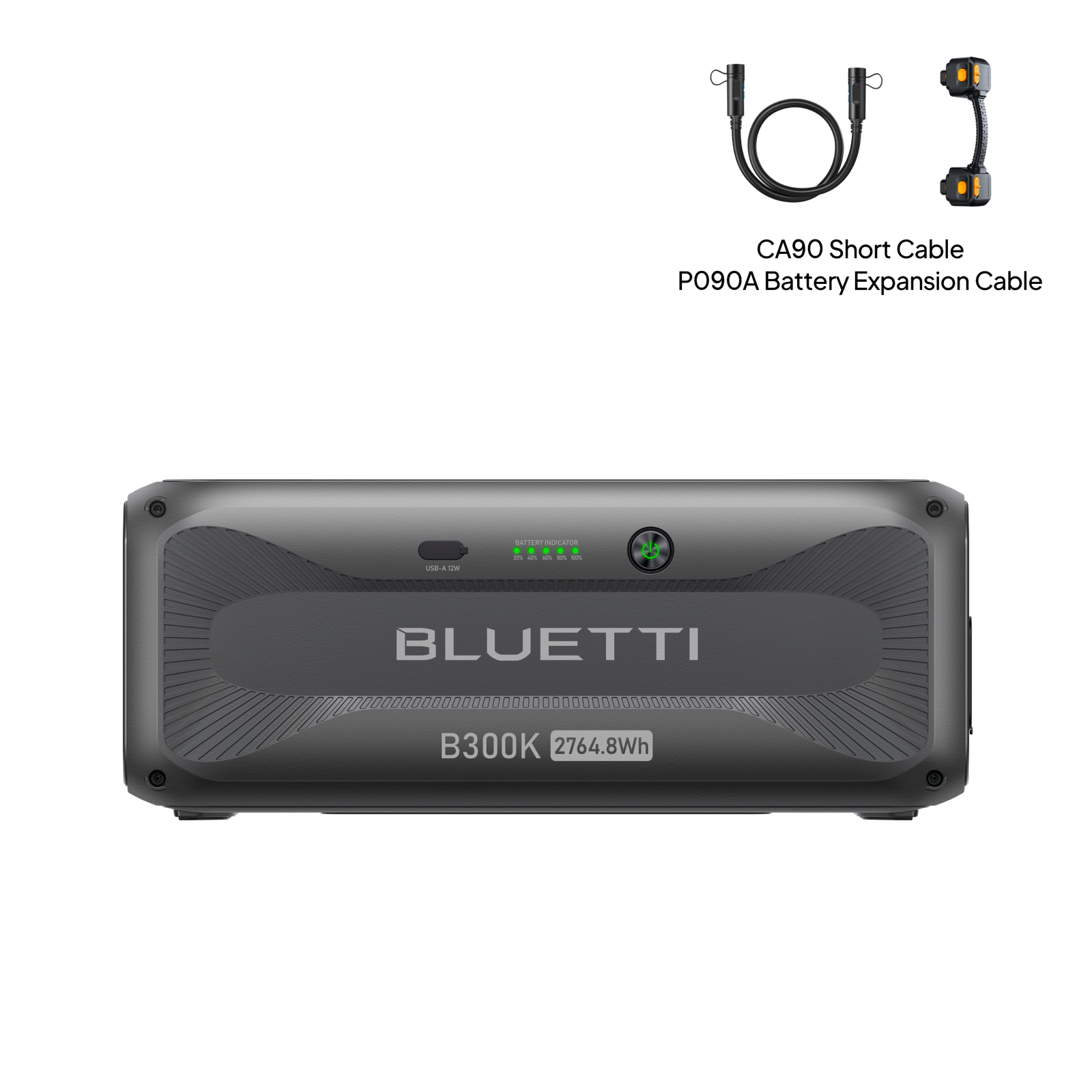BLUETTI B300K expansion battery front view