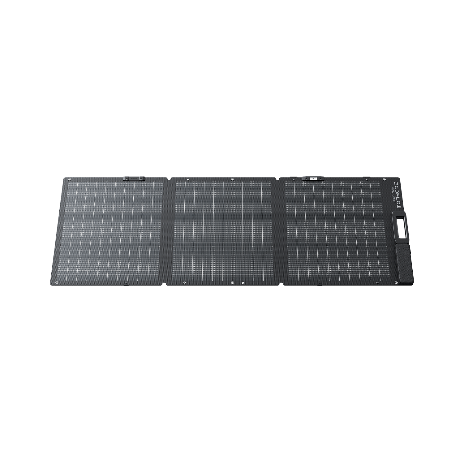 EcoFlow 160W lightweight portable solar panel angled view