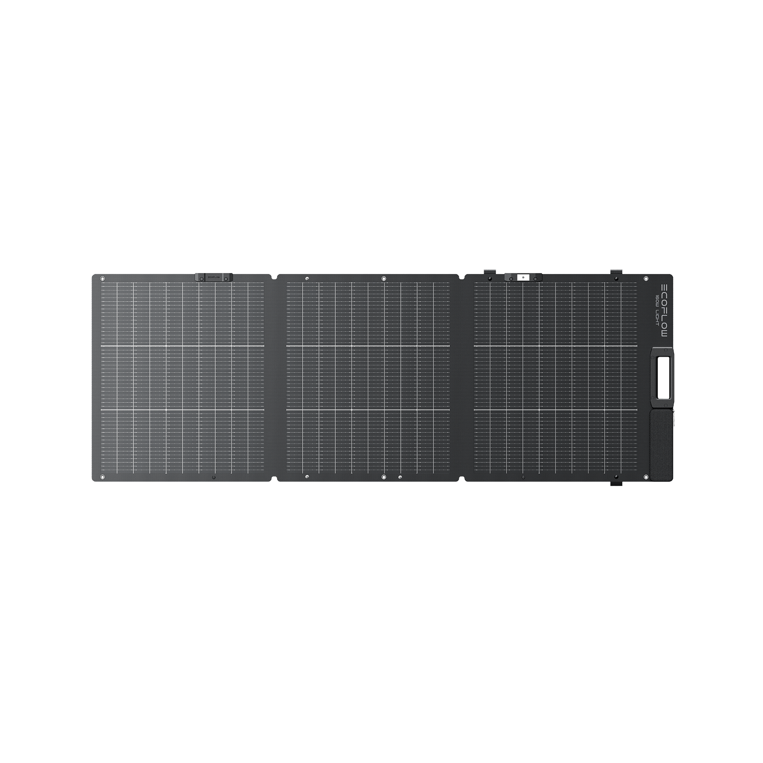 EcoFlow 160W lightweight portable solar panel folded view