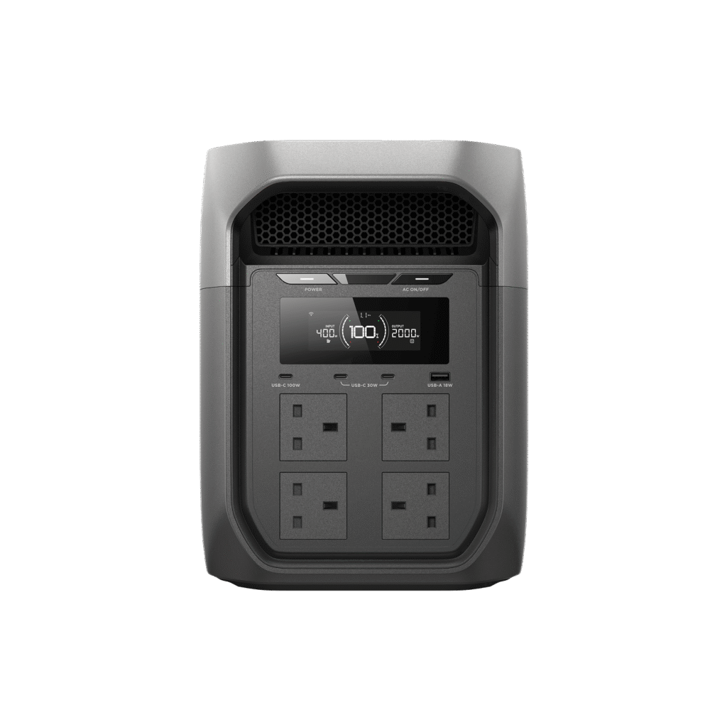 EcoFlow DELTA 3 Max Plus portable power station display view