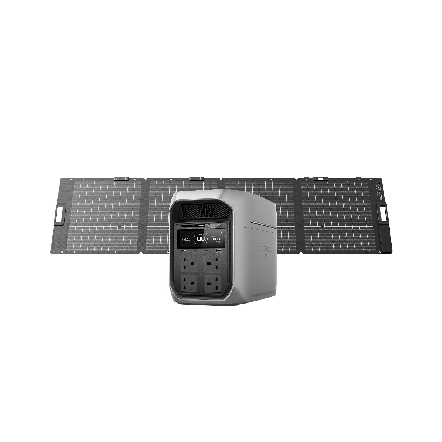 EcoFlow DELTA 3 Max portable power station display view