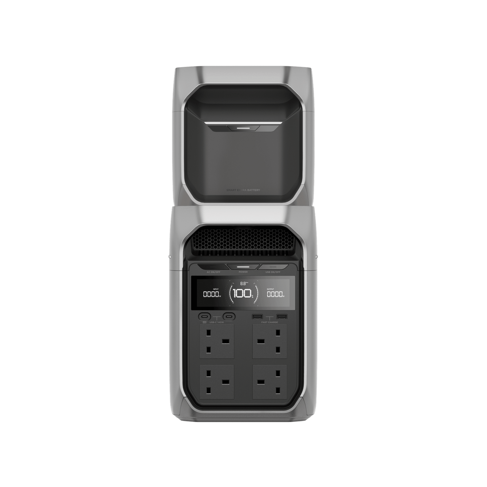 EcoFlow DELTA 3 Plus portable power station with smart extra battery